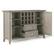 Left. Simpli Home - Bedford Sideboard Buffet and Wine Rack - Distressed Grey.