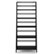 Front Zoom. Simpli Home - Acadian Solid Wood 72 inch x 30 inch Rustic Bookcase - Black.