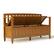 Left. Simpli Home - Brooklyn Entryway Storage Bench - Light Golden Brown.