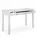 Left. Simpli Home - Avalon Solid Wood Contemporary 47 inch Wide Writing Office Desk - White.