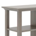 Left Zoom. Simpli Home - Redmond SOLID WOOD 54 inch Wide Transitional Console Sofa Table in - Distressed Grey.