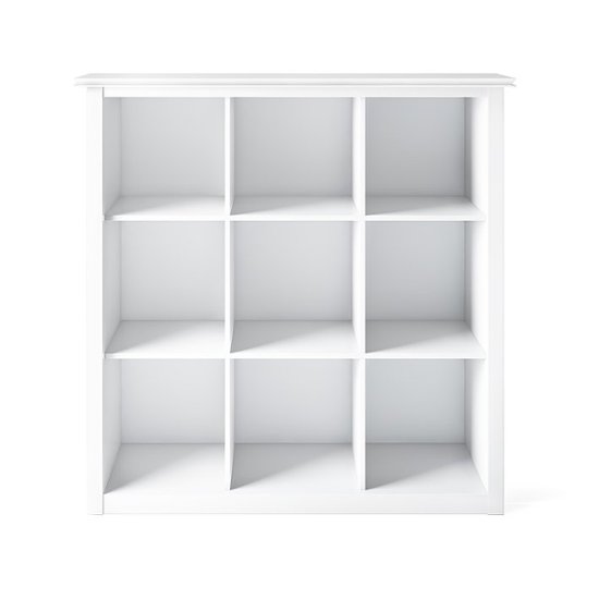 Simpli Home Artisan Solid Wood 45 Inch, Best Cube Bookcase