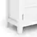 Alt View 15. Simpli Home - Burlington SOLID WOOD 30 inch Wide Transitional Low Storage Cabinet in White - White.