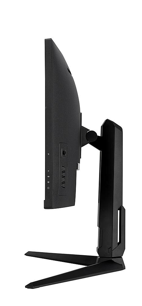 Back. ASUS - TUF Gaming 34"LCD Curved WQHD FreeSync Monitor (2 x HDMI 2.0 Input, 2 x DisplayPort 1.4 Input, 1 x USB Type-B Input) - Black.