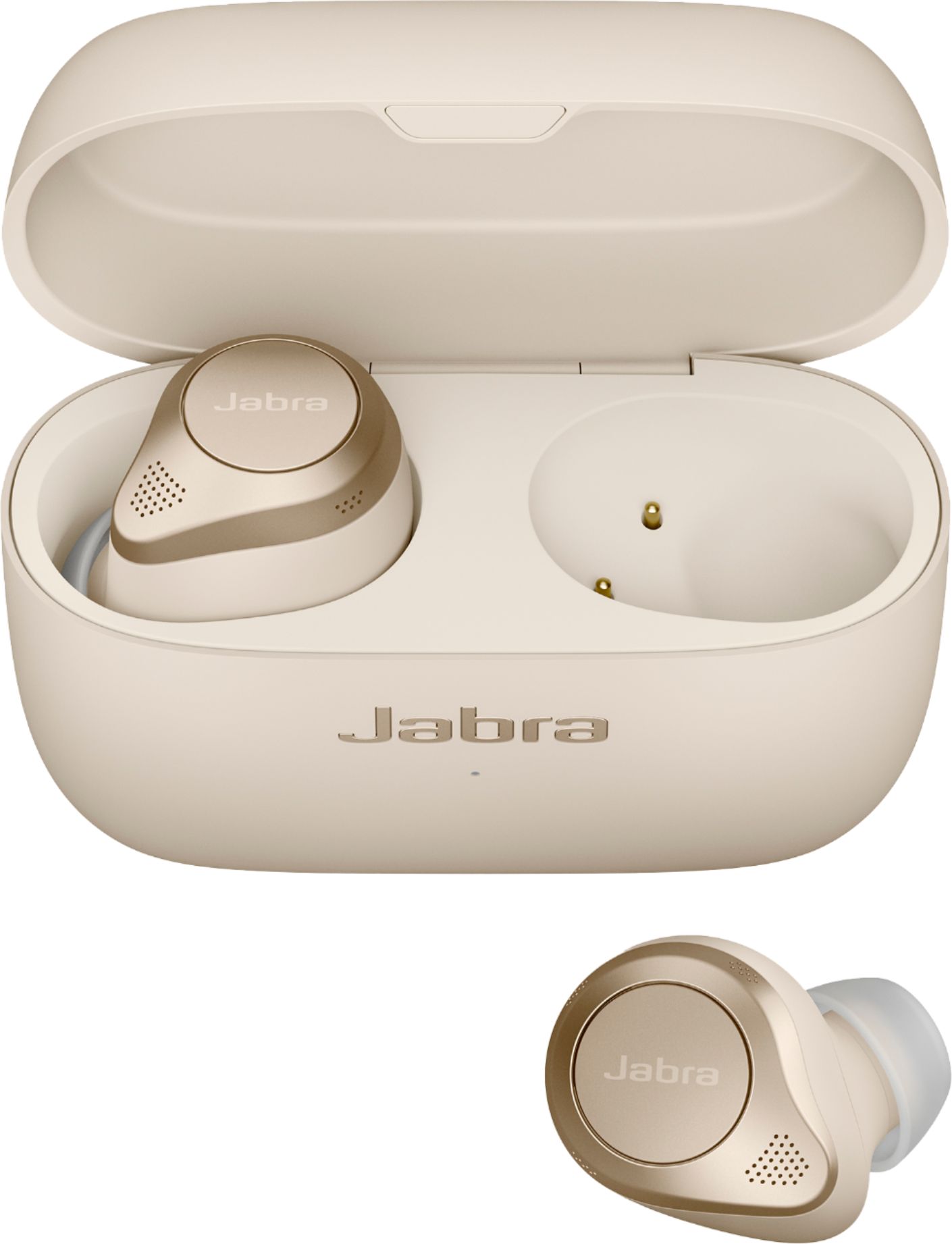 オーディオ機器Jabra elite 85t ゴールドベージュ