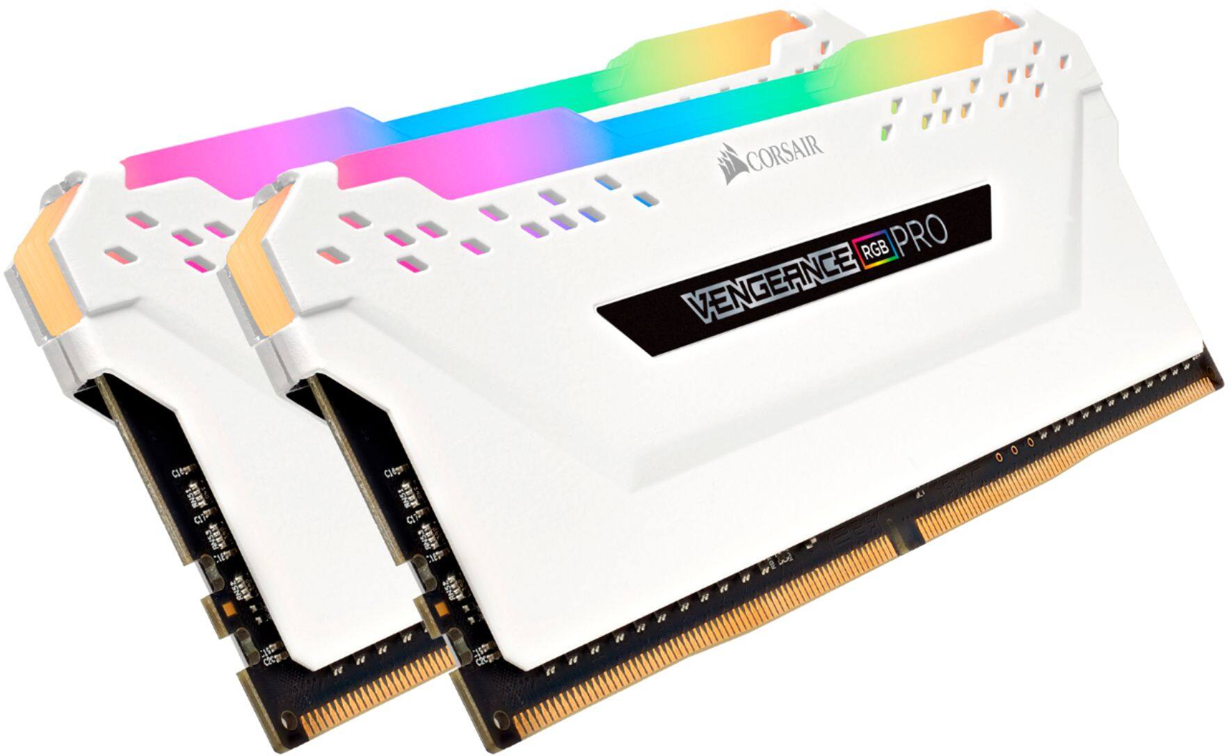 Alt View 1. CORSAIR - VENGEANCE PRO 32GB (2PK x 16GB) 3200MHz DDR4 C16 DIMM Desktop Memory with RGB lighting.