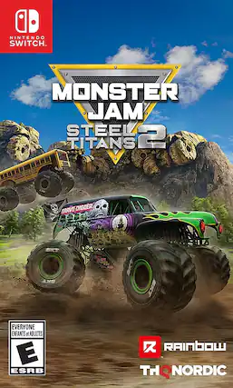 Front. Nordic Games - Monster Jam Steel Titans 2. - E (Everyone)