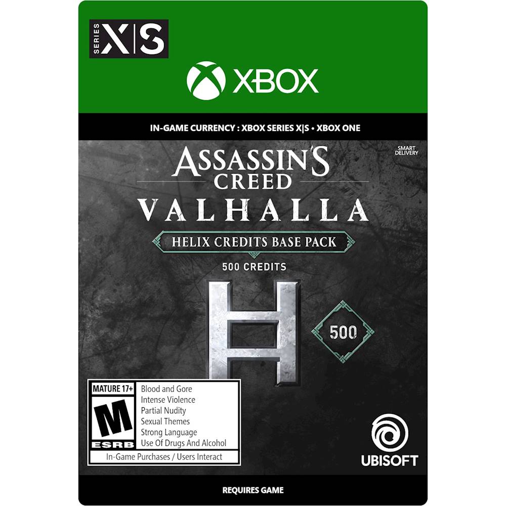 Assassin's Creed Valhalla Helix Credits Base Pack 500 Credits - Xbox One, Xbox Series S, Xbox Series X [Digital]