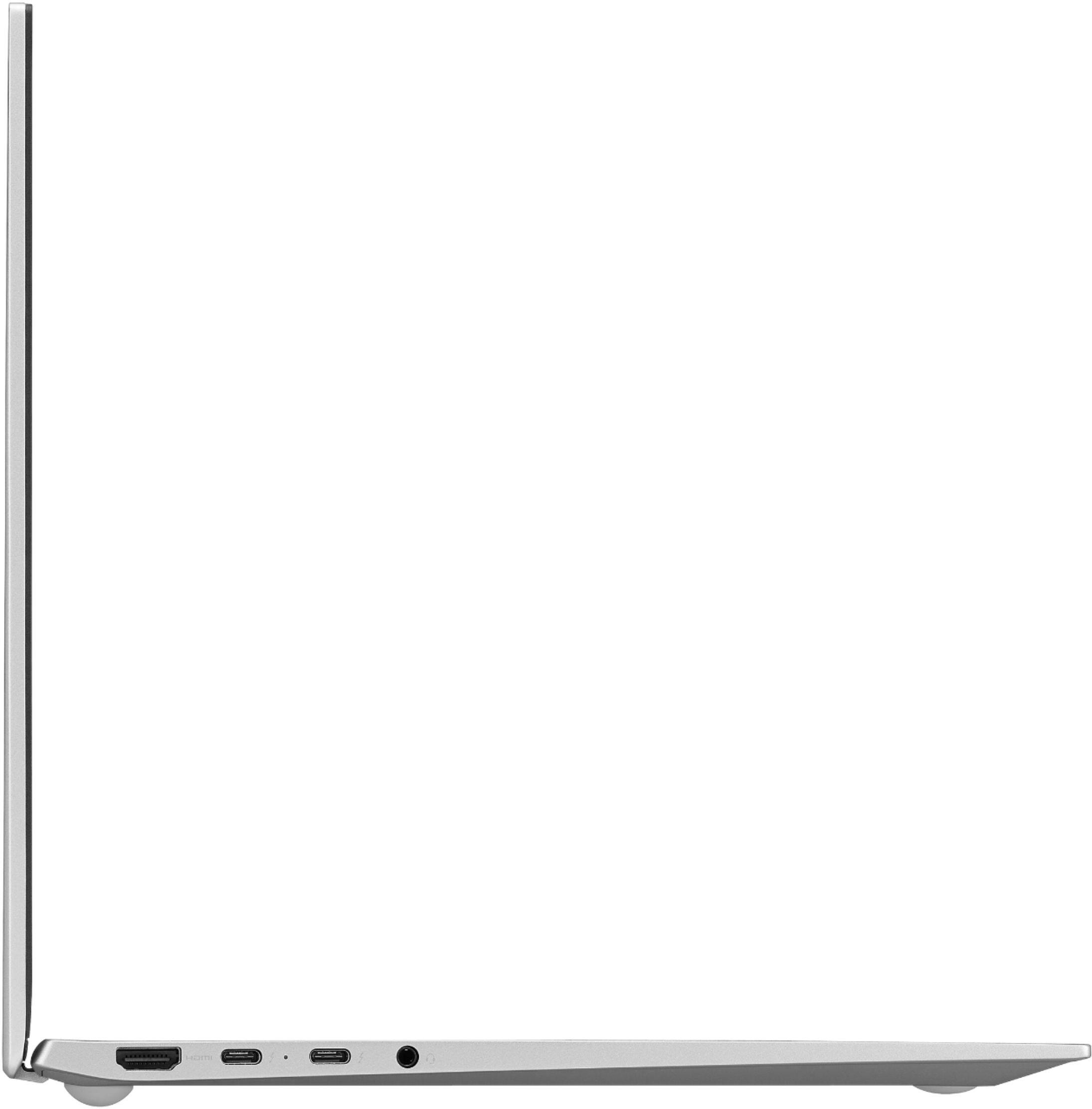 Alt View 10. LG - gram 16” WQXGA Laptop – Intel Evo Platform Core i7 – 16GB RAM – 1TB NVMe Solid State Drive - Silver.