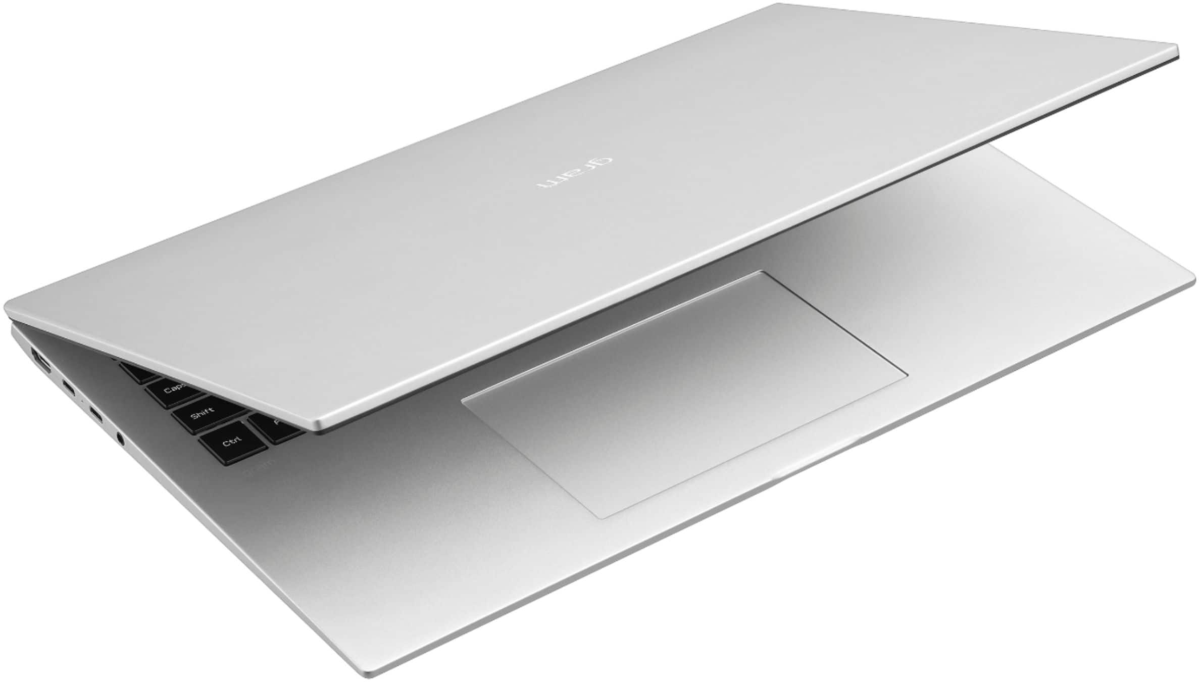 Alt View 17. LG - gram 16” WQXGA Laptop – Intel Evo Platform Core i7 – 16GB RAM – 1TB NVMe Solid State Drive - Silver.