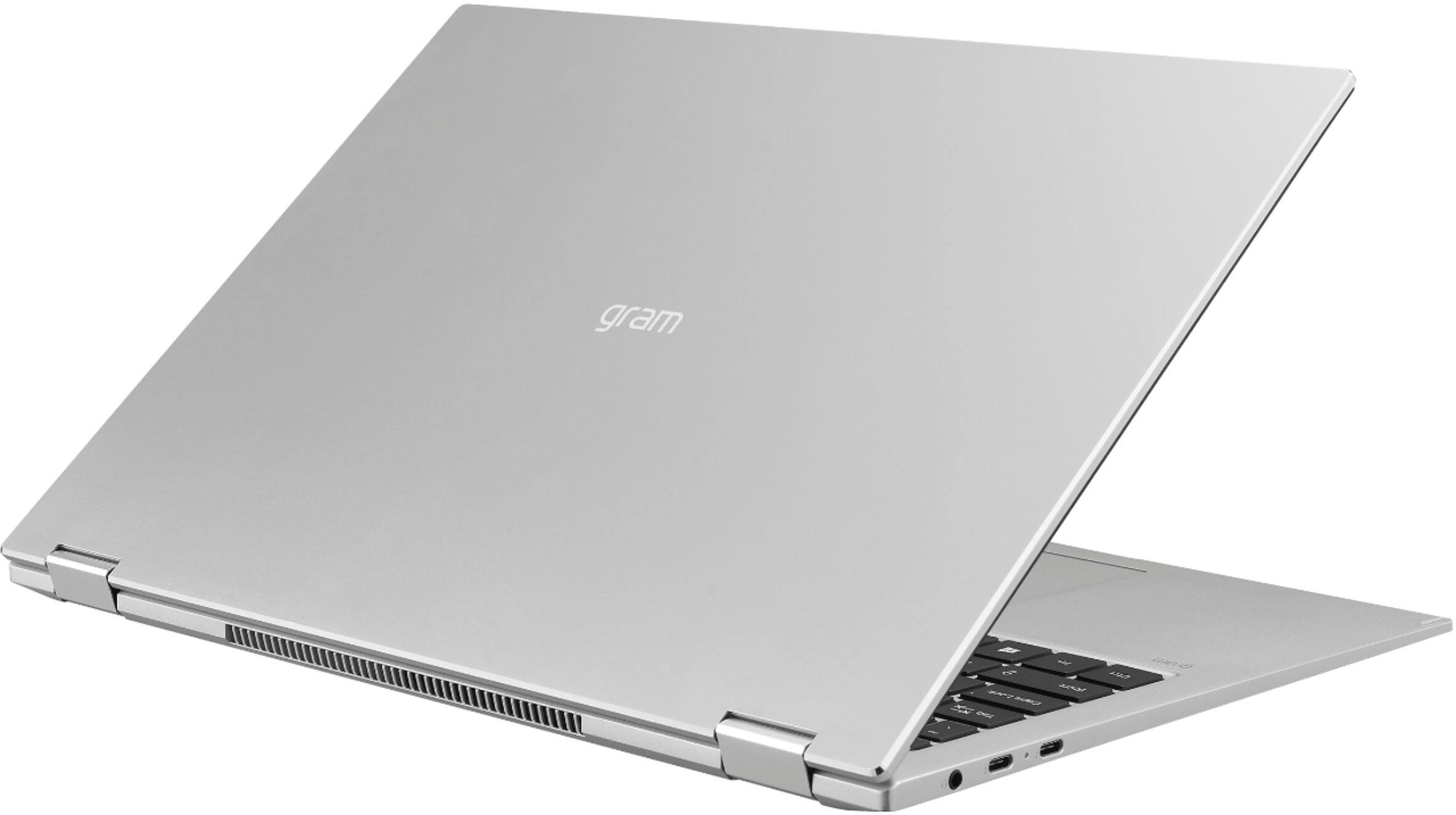 Alt View 1. LG - gram 2-in-1 16” WQXGA Laptop – Intel Evo Platform Core i7 – 16GB RAM – 2TB NVMe Solid State Drive.