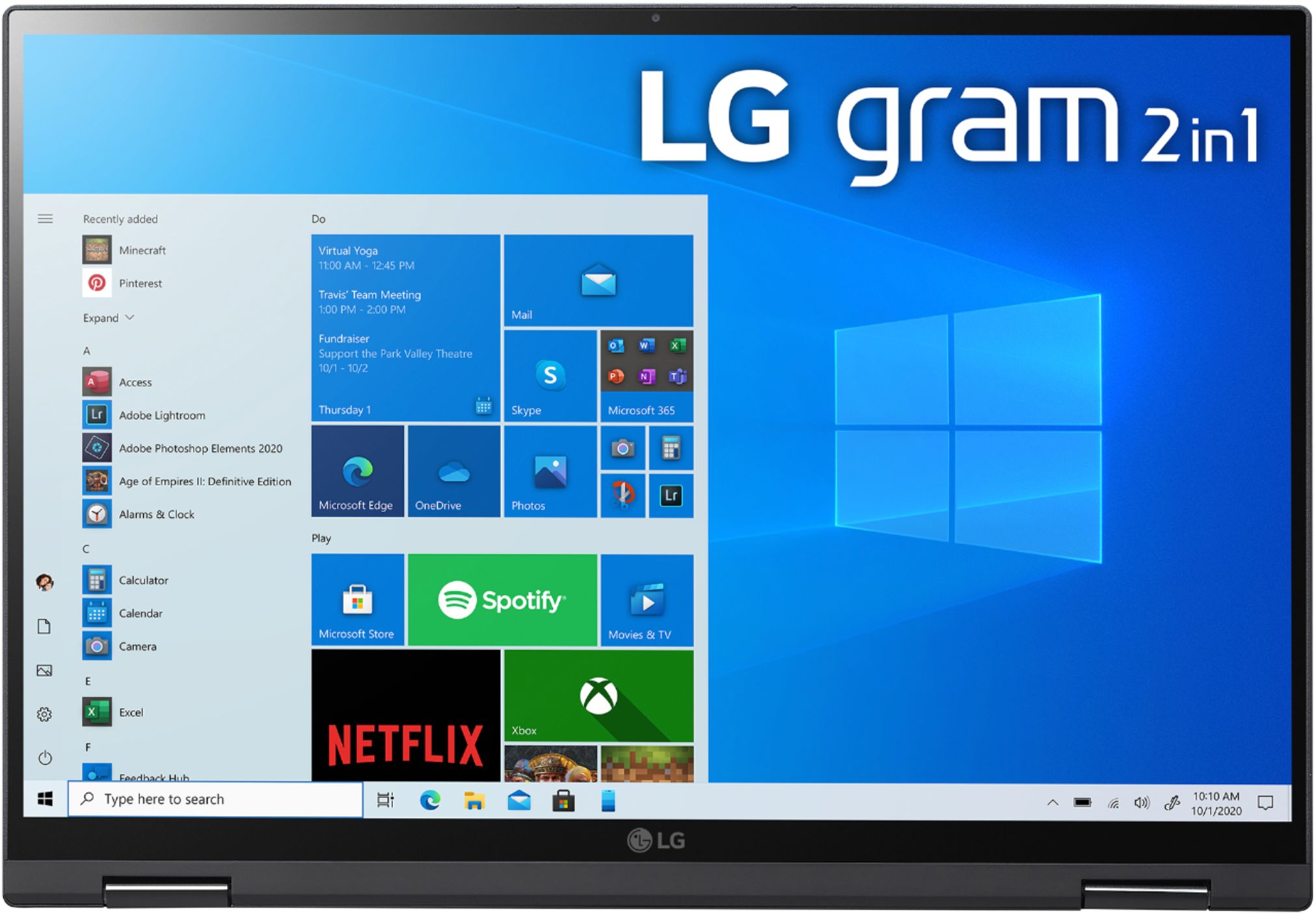 Best Buy: LG gram 2-in-1 14” WUXGA Laptop – Intel Evo Platform Core i7 ...