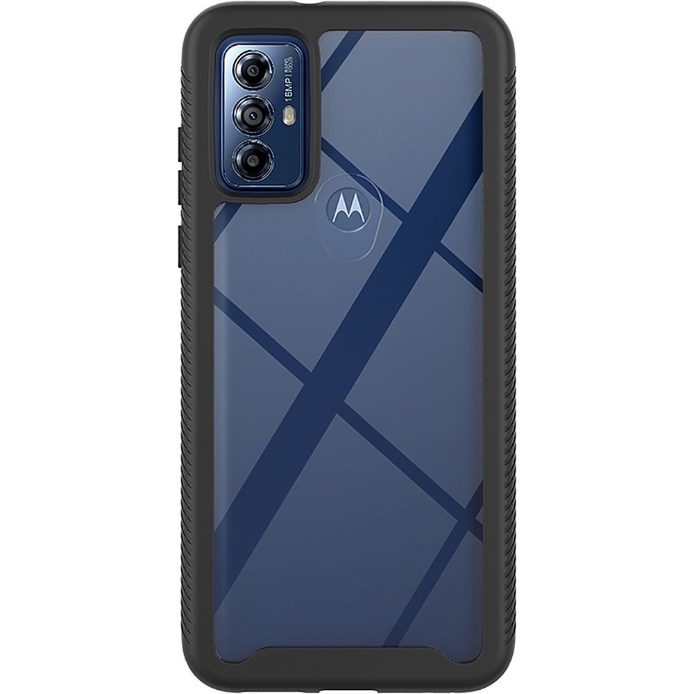 SaharaCase - GRIP Series Carrying Case for Motorola Moto G Play (2021) - Black