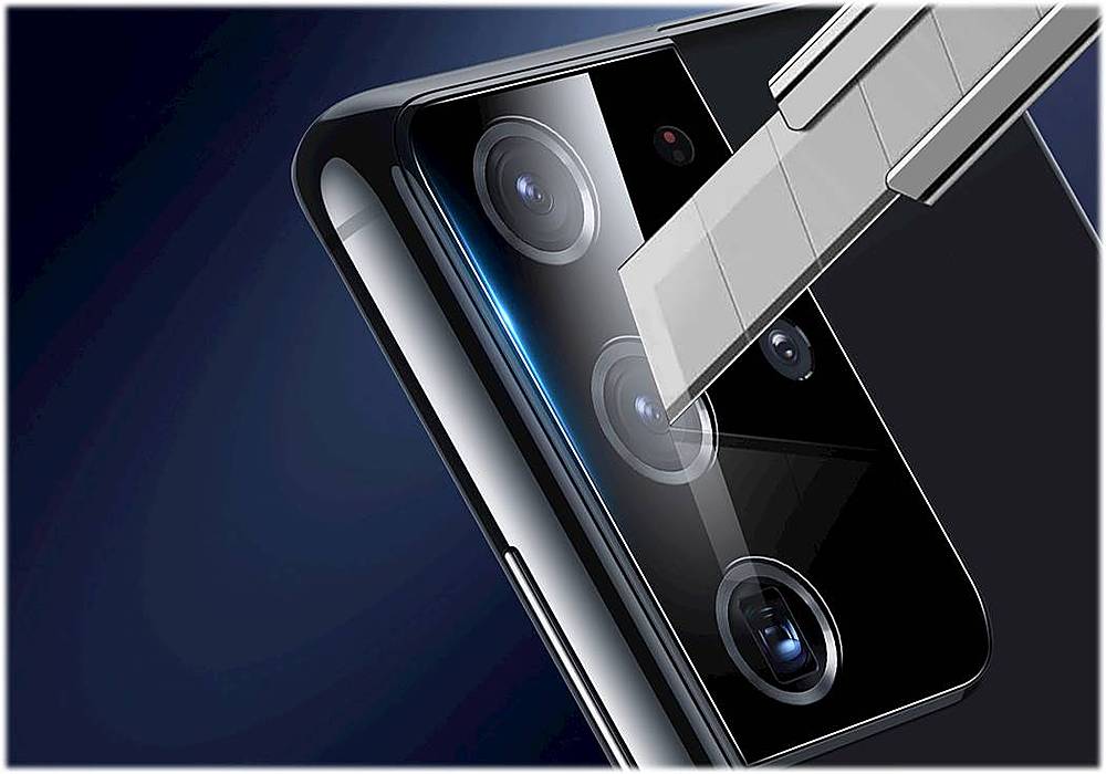 Saharacase Flexiglass Camera Lens Protector For Samsung Galaxy S21 Ultra 5g 2 Pack Black Zd Best Buy