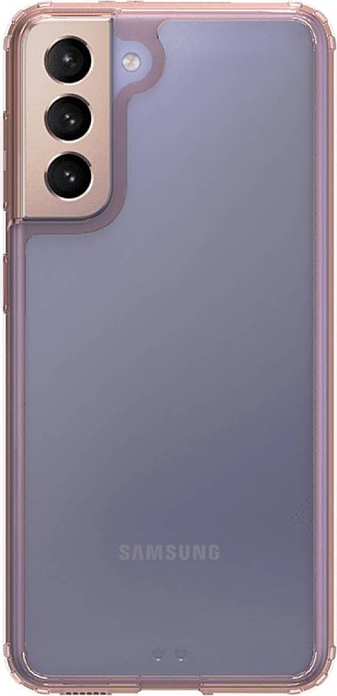 Alt View 1. SaharaCase - Hard Shell Series Case for Samsung Galaxy S21 5G - Clear Rose Gold.