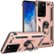 Alt View 12. SaharaCase - Military Kickstand Series Case for Samsung Galaxy S21 Ultra 5G - Rose Gold.