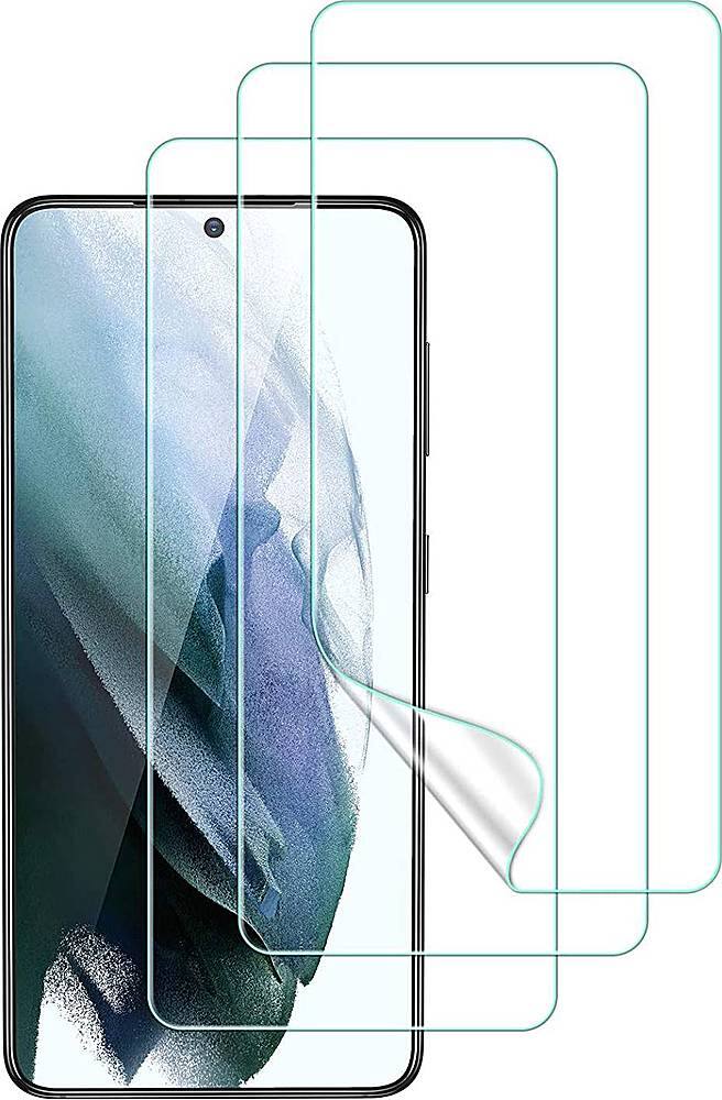 Alt View 11. SaharaCase - ZeroDamage Flexon Film Screen Protector for Samsung Galaxy S21+ 5G (3-Pack) - Clear.