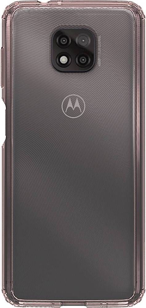 Alt View 1. SaharaCase - Hard Shell Series Case for Motorola Moto G Power (2021) - Clear Rose Gold.