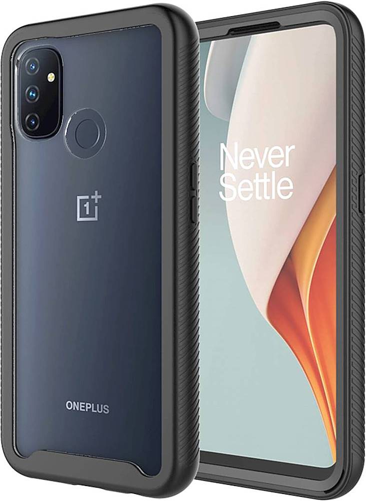 Alt View 13. SaharaCase - Grip Series Case for OnePlus Nord N100 - Black.