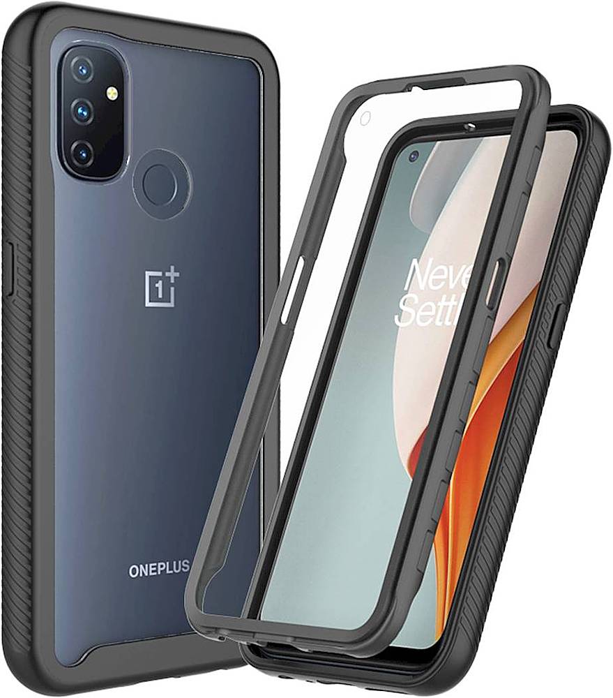 Alt View 14. SaharaCase - Grip Series Case for OnePlus Nord N100 - Black.