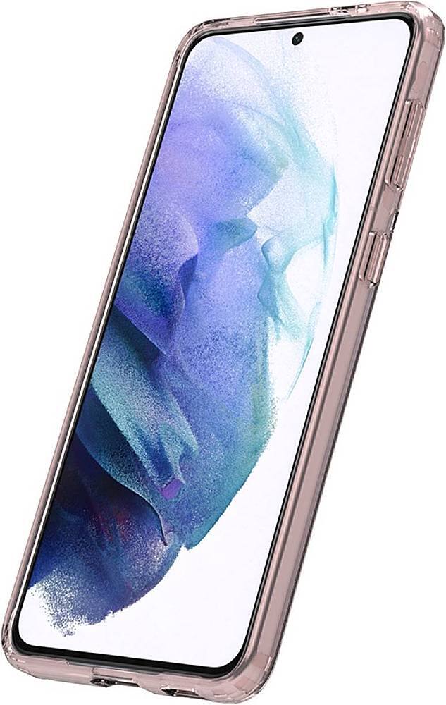 Alt View 12. SaharaCase - Hard Shell Series Case for Samsung Galaxy S21+ 5G - Clear Rose Gold.