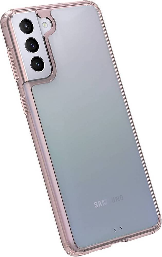 Alt View 15. SaharaCase - Hard Shell Series Case for Samsung Galaxy S21+ 5G - Clear Rose Gold.