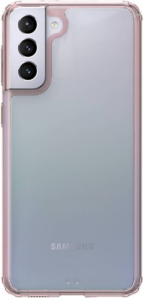 Alt View 1. SaharaCase - Hard Shell Series Case for Samsung Galaxy S21+ 5G - Clear Rose Gold.