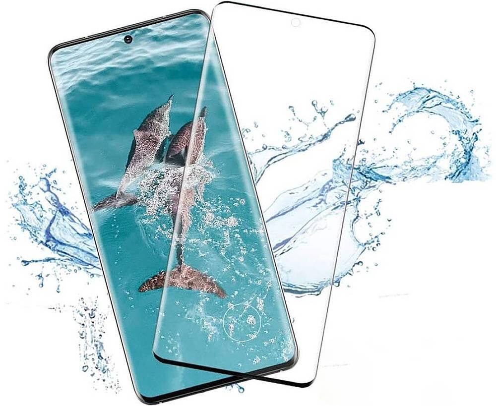 Alt View 13. SaharaCase - ZeroDamage Glass Screen Protector for Samsung Galaxy S21 Ultra 5G - Clear.