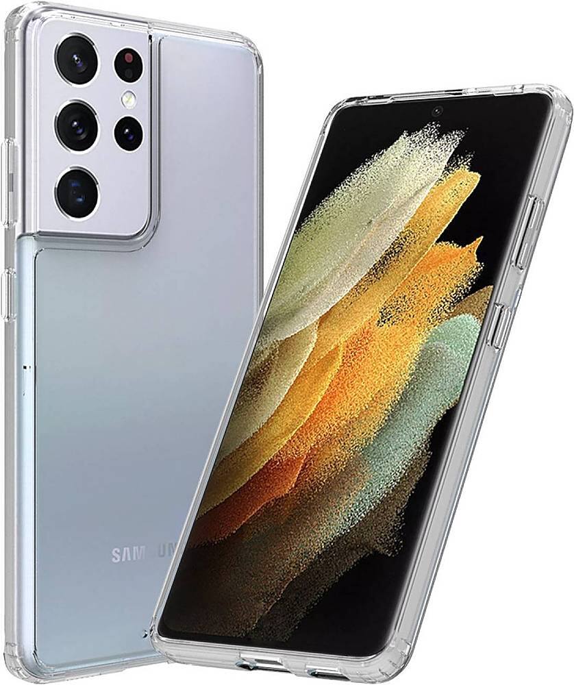 Alt View 15. SaharaCase - Hard Shell Series Case for Samsung Galaxy S21 Ultra 5G - Clear.