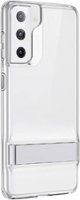 SaharaCase - AirBoost Shield Case for Samsung Galaxy S21 5G - Clear - Angle_Zoom