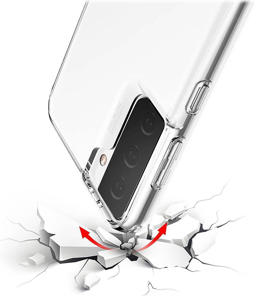 Alt View 13. SaharaCase - AirBoost Shield Case for Samsung Galaxy S21 5G - Clear.