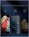 Alt View Zoom 12. SaharaCase - ZeroDamage Flexon Film Screen Protector for Samsung Galaxy S21 Ultra 5G (3-Pack) - Clear.