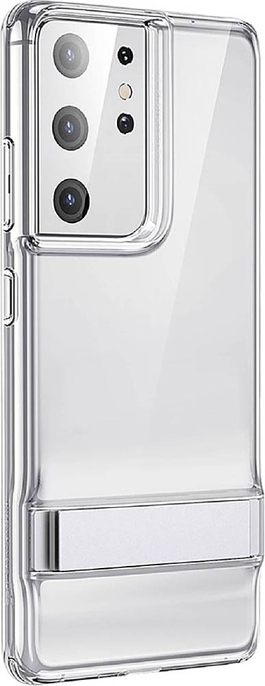 Angle View: SaharaCase - AirBoost Shield Case for Samsung Galaxy S21 Ultra 5G - Clear