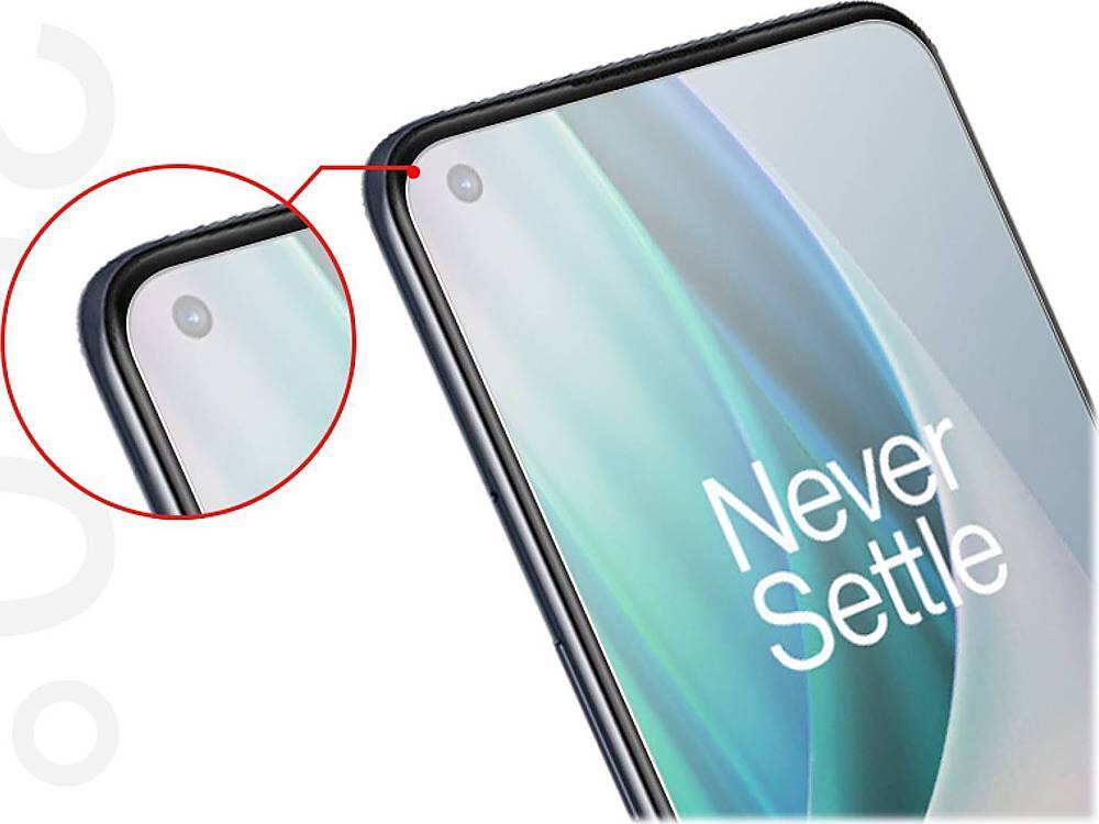 Alt View 13. SaharaCase - ZeroDamage Tempered Glass Screen Protector for OnePlus Nord N10 5G - Clear.