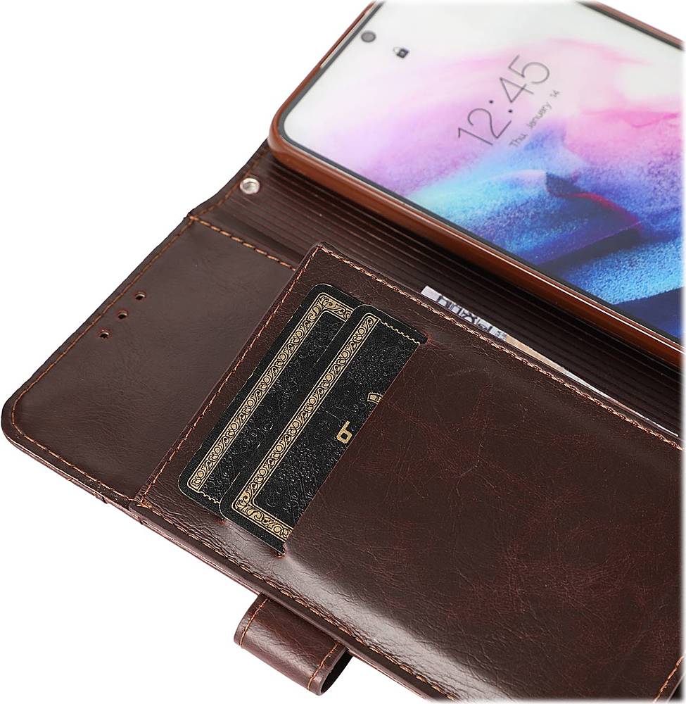 SaharaCase Folio Wallet Case for Galaxy S21 Ultra 5G