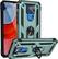 Alt View 12. SaharaCase - Military Kickstand Series Carrying Case for Motorola Moto G Play (9th Gen) 2021 - Pine Green.
