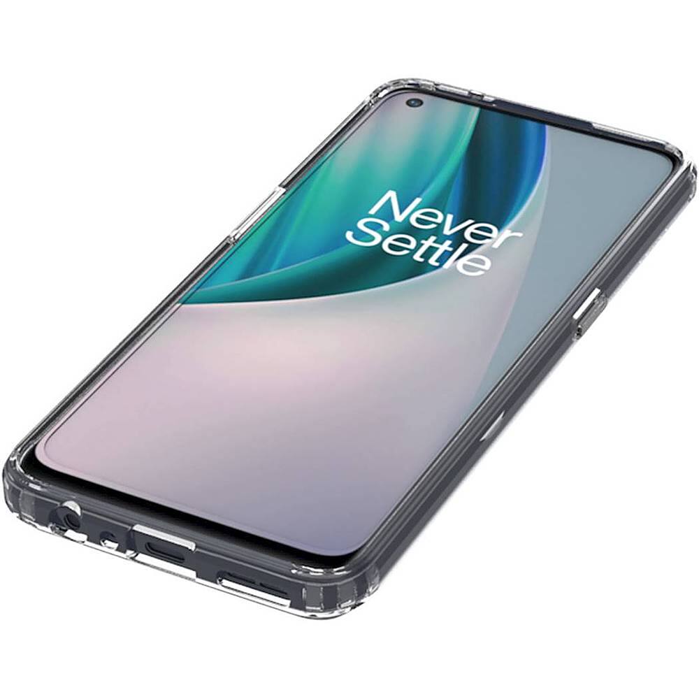 Alt View 14. SaharaCase - Hard Shell Series Case for OnePlus Nord 10 5G - Clear.