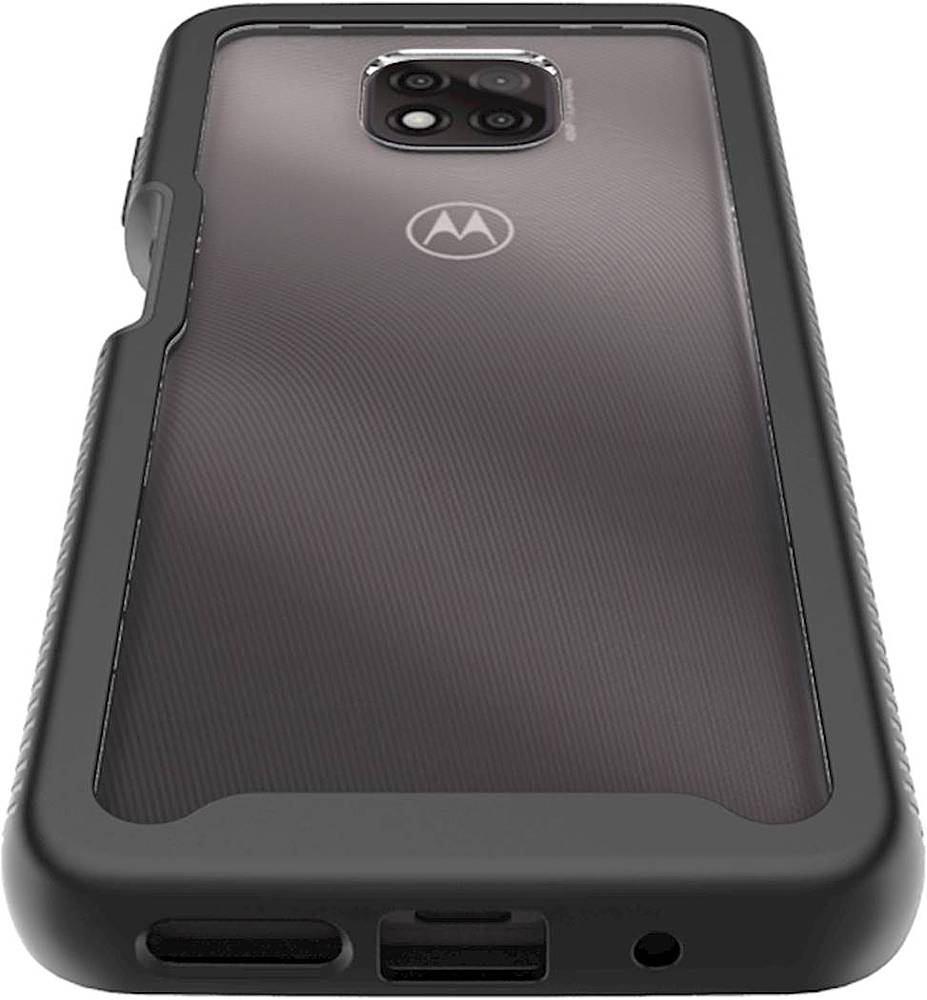 Alt View 11. SaharaCase - Grip Series Carrying Case for Motorola Moto G Power (2021) - Black.