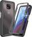 Alt View Zoom 14. SaharaCase - Grip Series Carrying Case for Motorola Moto G Power (2021) - Black.