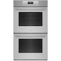Thermador - Masterpiece Series 30" Built-In Double Electric Smart Wall Oven with True Convection and Professional Handle - Silver