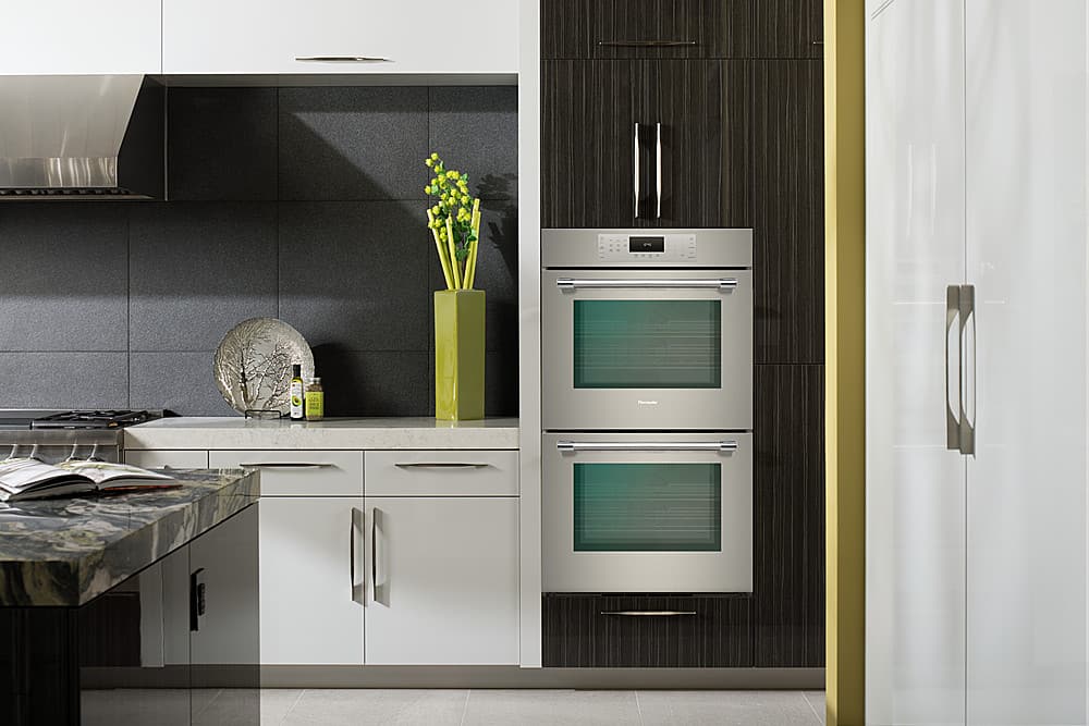 silver integrated oven