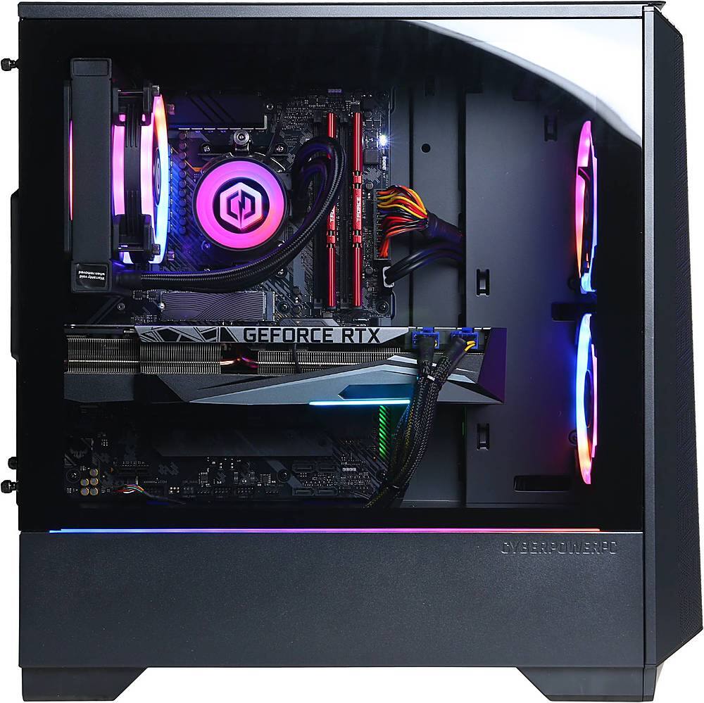 Alt View 14. CyberPowerPC - Gamer Supreme Gaming Desktop - AMD Ryzen 9 5900X - 32GB Memory - NVIDIA GeForce RTX 3090 - 2TB SSD - Black.