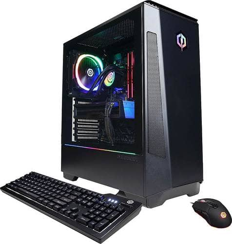 CyberPowerPC - Gamer Supreme Gaming Desktop - AMD Ryzen 7 5800X - 32GB - NVIDIA GeForce RTX 3080 - 3TB HDD + 1TB SSD - Black