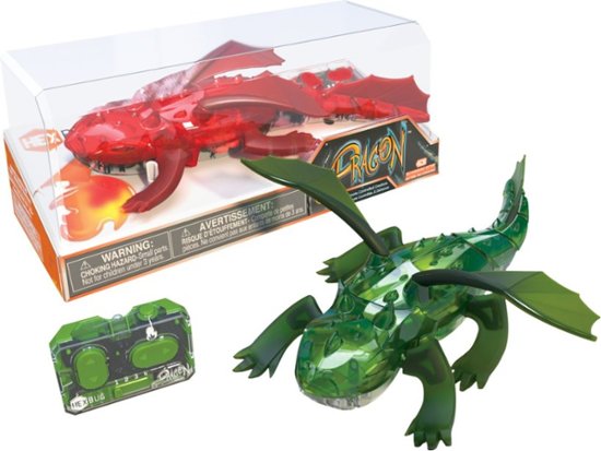 Front Zoom. HEXBUG - Remote Control Dragon - Styles May Vary.