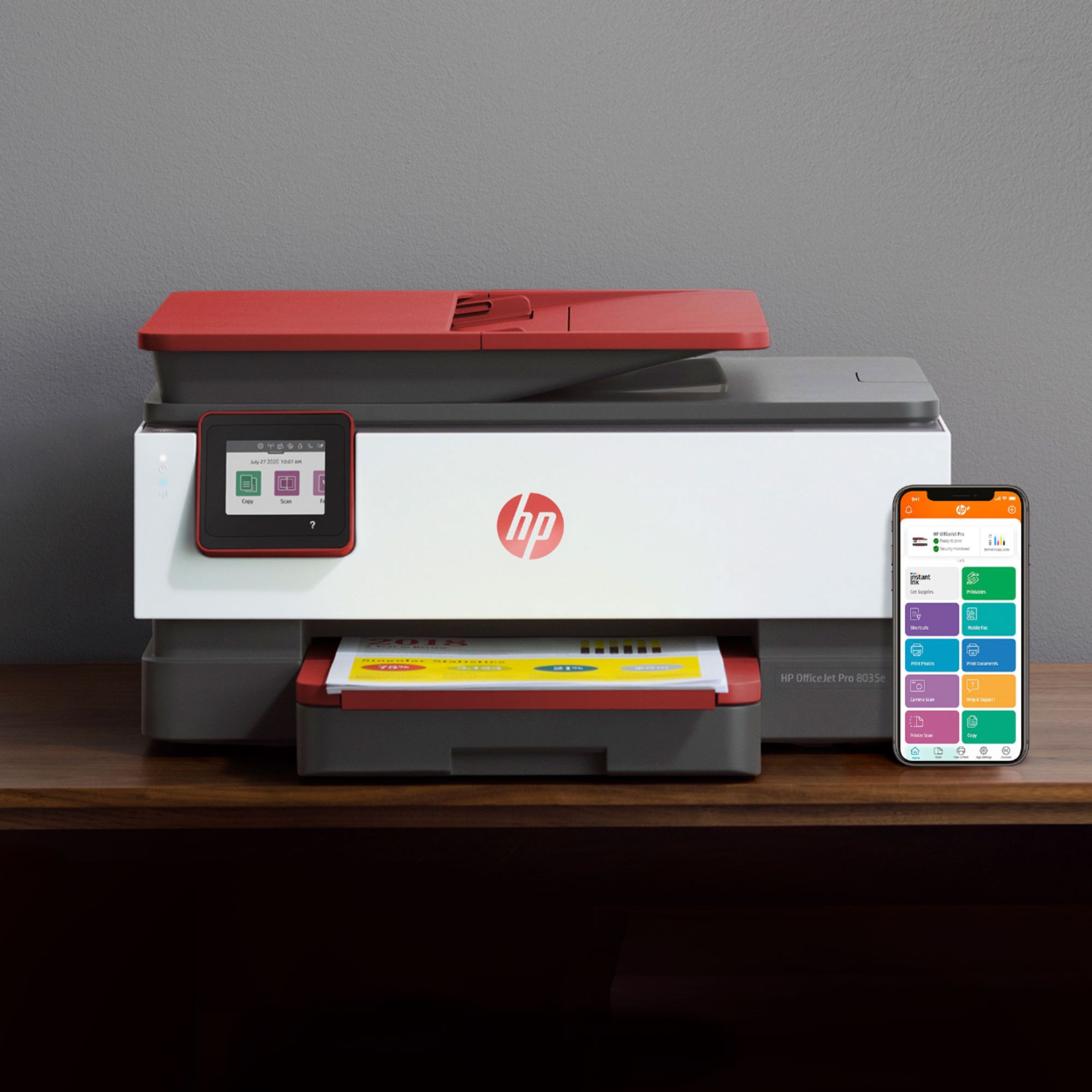 Questions and Answers: HP OfficeJet Pro 8035e Wireless All-In-One ...