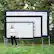 Alt View 11. Devos Outdoor - OEG Screens 120" Outdoor Projector Screen - Silver.