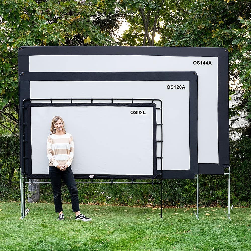 Outdoor video clearance screens