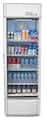 Premium Levella - 26 in. Wide 15.5 cu. ft. 1-Door Commercial Merchandiser Refrigerator Glass-Door Beverage Display Cooler - Silver