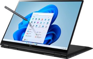 LG - gram 2-in-1 16” WQXGA Laptop – Intel Evo Platform Core i7 – 16GB RAM – 1TB NVMe Solid State Drive - Black - Front_Zoom