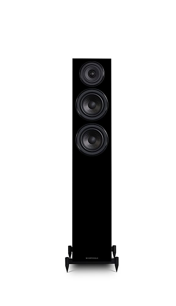 Front. Wharfedale - Diamond 12.3 Floorstanding Speakers (Pair) - Black Oak.